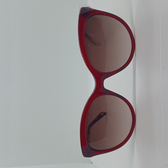 NWT WOMEN\'S NINE WEST SUNGLASSES 901S CRYSTAL BURGUNDY